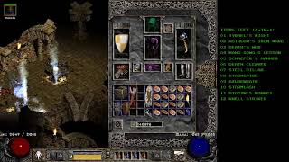 Diablo 2  Stormlash Drop  Holy Grail 491 out of 502  Rare Item [upl. by Ajtak890]