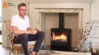 Ecosy Panoramic MultiFuel Woodburning Stove  Comparison  Demo  Specification [upl. by Fronniah]