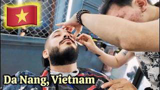 Da Nang Barber Shop Experience 🇻🇳 [upl. by Astred]