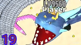 Snake Clash iO  MAX LEVEL Snake Clash Rare Best Snake Gameplay 19 [upl. by Hailat]