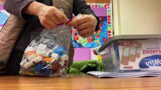 Rustling  Rummaging  Placing Objects Sounds in the Classroom ASMR [upl. by Bernetta]