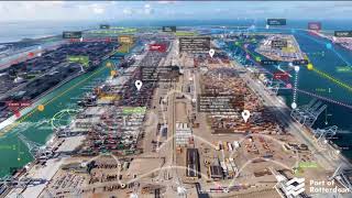 Port of Rotterdam Europes Strongest Digital Twin Case Study  IoT World Europe 2018 webinar [upl. by Brittaney759]