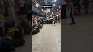 Vapi Railway station 🚉🚊subscribe railways station sorts ytshorts Vishwakarmavlogs96 [upl. by Aundrea]