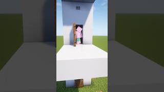 Un ascenseur facile sur Minecraft minecraft minecraftbuilding minecrafttutorial [upl. by Brook]