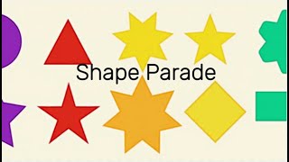 Kids Song Shape Parade [upl. by Mok]