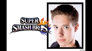 No Brand Con 2019 Xander Mobus Interview Voice Of Super Smash Bros [upl. by Yaluz]