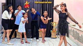 Teri Baaton Mai Esha Uljha Jiya Dance Challenge 💃  1st Round Competition [upl. by Elletnohs]