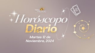 Horóscopo Diario  ¡Conoce tus predicciones para el 12 de noviembre de 2024 [upl. by Leland]