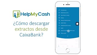 CaixaBank  ¿Cómo descargar extractos desde la app CaixaBank [upl. by Anivol]