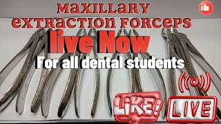 maxillary extraction forceps typesClassificationsusesfor all dental students [upl. by Araik588]