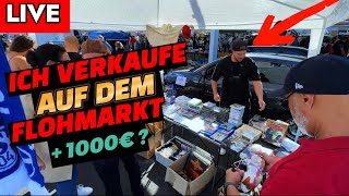 LIVE Flohmarkt 1000€ an einem Tag verdient  Reselling Retrogames Videospiele Playstation Nintendo [upl. by Dumm]