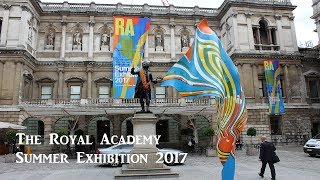 Exhibition Review  The Royal Academy Summer Exhibition 2017 [upl. by Tesil]