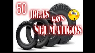 50 IDEAS INCREIBLES CON NEUMATICOS  DecoIdeas  Los Hobbies de Yola [upl. by Nunes]