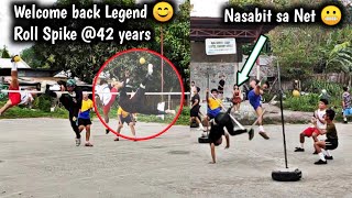 Sepak Takraw Game with the Legends  3192022 [upl. by Yenatirb936]