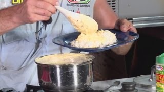 White Wine Fish Mornay Bush Cookn ► All 4 Adventure TV [upl. by Namrac]