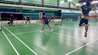 Knight Shuttlers  RenzJayR vs PeddieAaron [upl. by Vokaay]