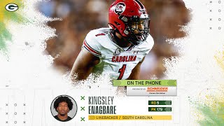 Kingsley Enagbare sees an easy transition with Rashan Gary and Preston Smith  2022 NFL Draft [upl. by Lyndy]