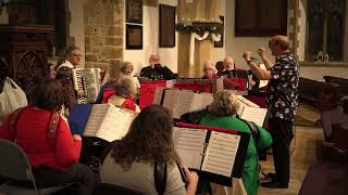 The Frog Chorus  Dorset Accordion Orchestra  2022 [upl. by Ecyar]