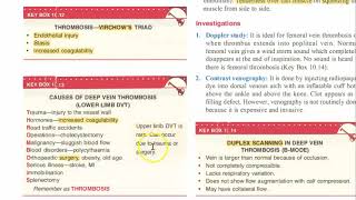 Surgery Virchow triad Deep vein thrombosis DVT [upl. by Norraa]