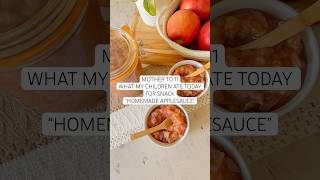 MOTHER TO 11 NO SUGAR ADDED Simple Homemade Applesauce [upl. by Engedi]