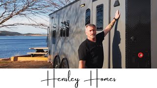 Full Build of 85 x 24ft Tiny Home Cargo Conversion [upl. by Rhys]