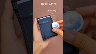 Rastrea tu billetera con una AIR TAG WALLET 😱 moderna con RFID Protection de Simple Wallet Panama [upl. by Percival]