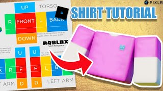 How to Make A Roblox SHIRT In 2024 [upl. by Ellimak754]