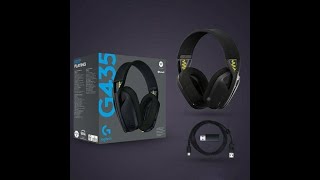 Logitech G435 LIGHTSPEED WIRELESS GAMING HEADSET 71 Surround Sound Gamer  Bluetooth Headphone [upl. by Itaws]