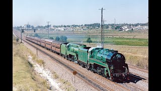 Steam locomotives 3801 amp 3830  Maitland tour  March 1998  cab ride amp track side footage [upl. by Naor897]