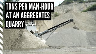 What is Tons Per Man Hour at an Aggregates Quarry [upl. by Klusek]