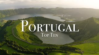 Top 10 Places To Visit In Portugal [upl. by Chesnut568]