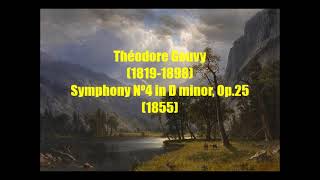 Théodore Gouvy 18191898  Symphony Nº4 in D minor Op25 1855 [upl. by Einafats]