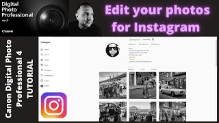 CANON Digital Photo Professional 4 Tutorial  DPP4  Edit Your Photos for Instagram [upl. by Ahsar805]