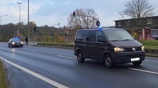 Amokalarm in Salzgitter 2x ZPKW  3x FuSTW Polizeiinspektion WolfsburgHelmstedt amp PI Gifhorn [upl. by Ranchod541]