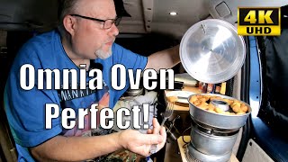 Omnia Oven Wedges and Halloumi Nuggets Trangia 25 [upl. by Chema]