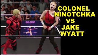 GLOW 1985 Colonel Ninotchka vs Jake Wyatt  No Holds Barred [upl. by Estel]