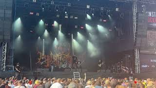 Thy Art Is Murder  Reign Of Darkness live  Vainstream Rockfest 2024 [upl. by Payton834]