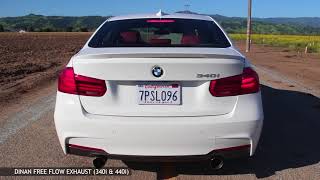 Dinan F33F36 440i Free Flow Exhaust Sound Clip [upl. by Ermanno]