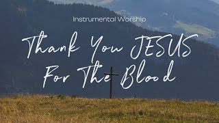 Thank You Jesus For The Blood  Instrumental Worship  Soaking Music  Deep Prayer [upl. by Esmerelda]