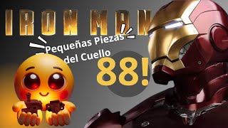 Iron Man de Planeta DeAgostini │Armado del Fascículo 88 │ 😊😁😀Articulación del Cuello😄🙂😁 [upl. by Earley797]