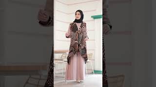 MODEL GAMIS BATIK RIA RICIS DAN SYAHNAZ TERBARU  GAMIS BROKAT DAN POLOS [upl. by Corrie]