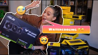 Custom watercooling my build  leaking and other struggles [upl. by Alphard199]