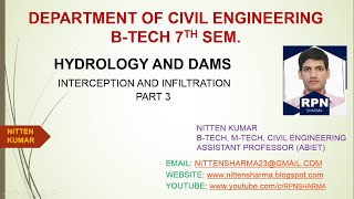 FACTORS AFFECTING INFILTRATION SOIL MOISTURE ORGANIC MATERIALS LAND COVER SLOPECH2 PART 3 [upl. by Kahaleel]