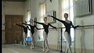 Vaganova Ballet Academy 1998  Full ballet class level 7 [upl. by Anetsirk]