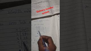 Decimal in to quinary number system  maths solution  exam oriented question viralvideo [upl. by Saerdna358]