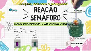 Experimento  Reação Semáforo [upl. by Eggett]