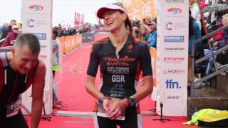 The Outlaw Triathlon 2015 Womens Finish [upl. by Jillene]