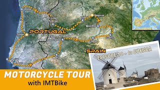 2023 SpainPortugal Motorcycle Tour  Episode 10  Toledo to Cuenca [upl. by Kinna]