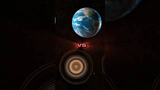 The ultimate show down Earth vs J1407b space trending earth shorts [upl. by Ramalahs]