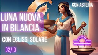 Luna Nuova in bilancia ⚖  eclissi solare [upl. by Oona]